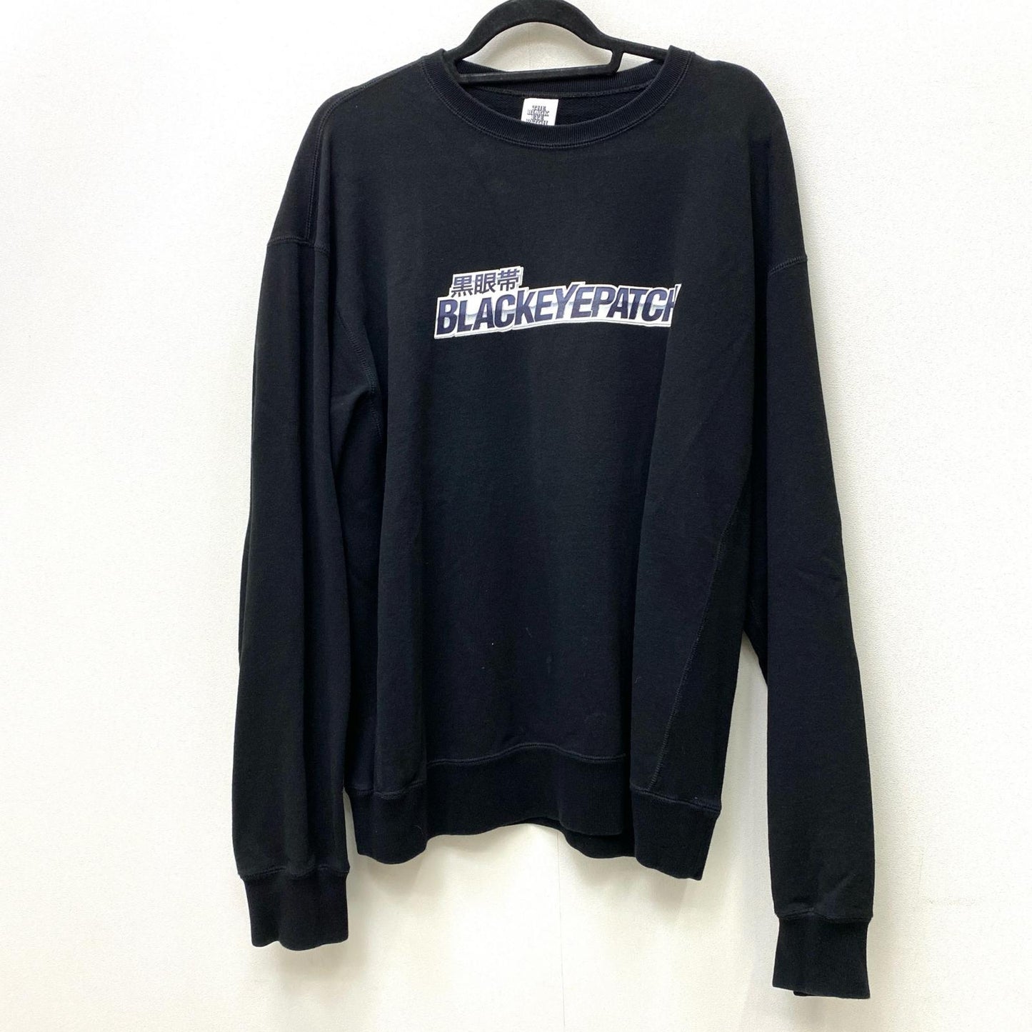 BlackEyePatch | ブラックアイパッチ WANGAN LINE CREW SWEAT スウェット BEPSS22TP20 ブラック サイズ：L【加古川店】