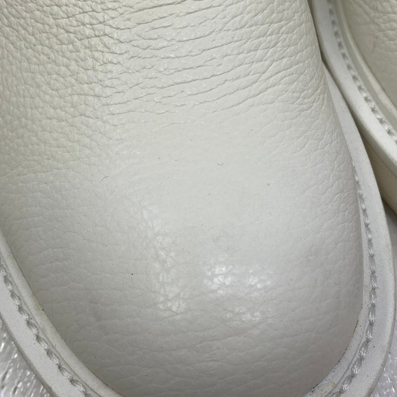 SLIP-ON TYPE　leather shoes その他靴 ホワイト【加古川店】