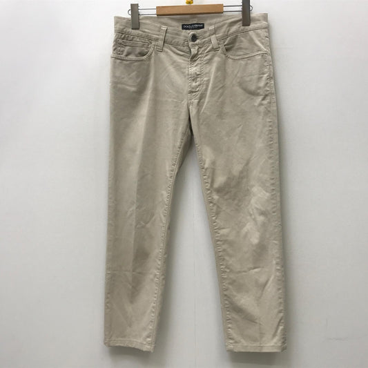 DOLCE & GABBANA | ドルチェアンドガッバーナ パンツ G4F1CX/G8O57 ベージュ サイズ：44【加古川店】
