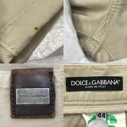 DOLCE & GABBANA | ドルチェアンドガッバーナ パンツ G4F1CX/G8O57 ベージュ サイズ：44【加古川店】