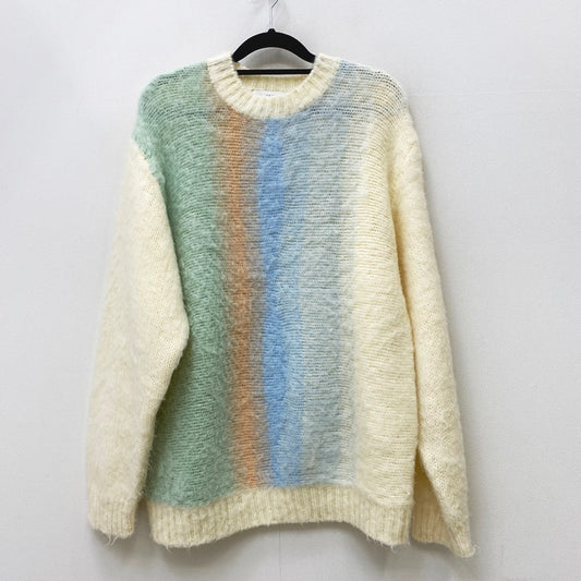 Jieda | ジエダ GRADATION KNIT ニット JIE-23W-KN01 ホワイト サイズ：1【加古川店】