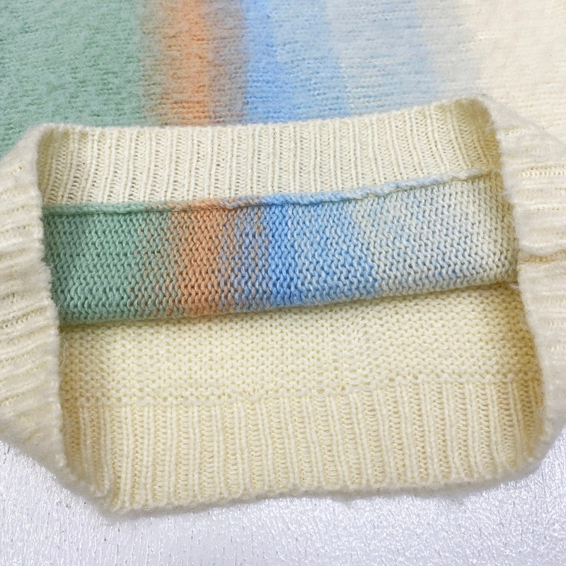 Jieda | ジエダ GRADATION KNIT ニット JIE-23W-KN01 ホワイト サイズ：1【加古川店】