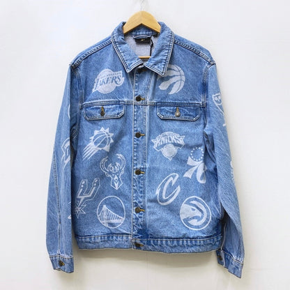 OCTOBER'S VERY OWN | オクトバーズベリーオウン NBA TEAM ICONS DENIM JACKET デニム ブルー サイズ：L【加古川店】