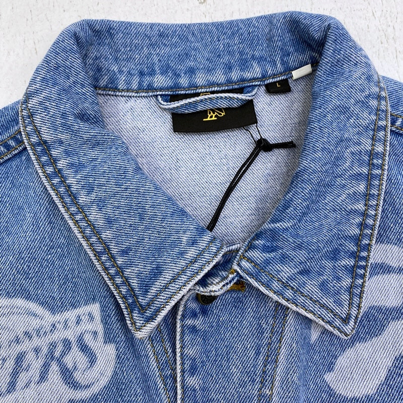 OCTOBER'S VERY OWN | オクトバーズベリーオウン NBA TEAM ICONS DENIM JACKET デニム ブルー サイズ：L【加古川店】