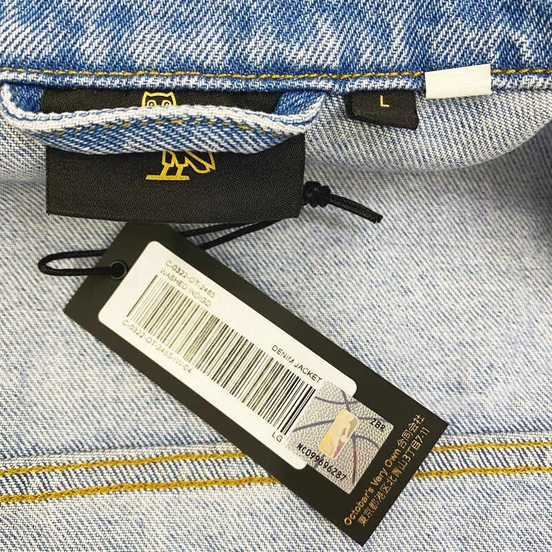 OCTOBER'S VERY OWN | オクトバーズベリーオウン NBA TEAM ICONS DENIM JACKET デニム ブルー サイズ：L【加古川店】
