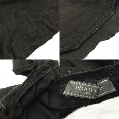 PRADA | プラダ クルーネックニット ニット DNA641 ブラック サイズ：46【加古川店】