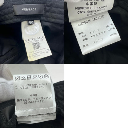VERSACE | ヴェルサーチ キャップ ブラック【加古川店】