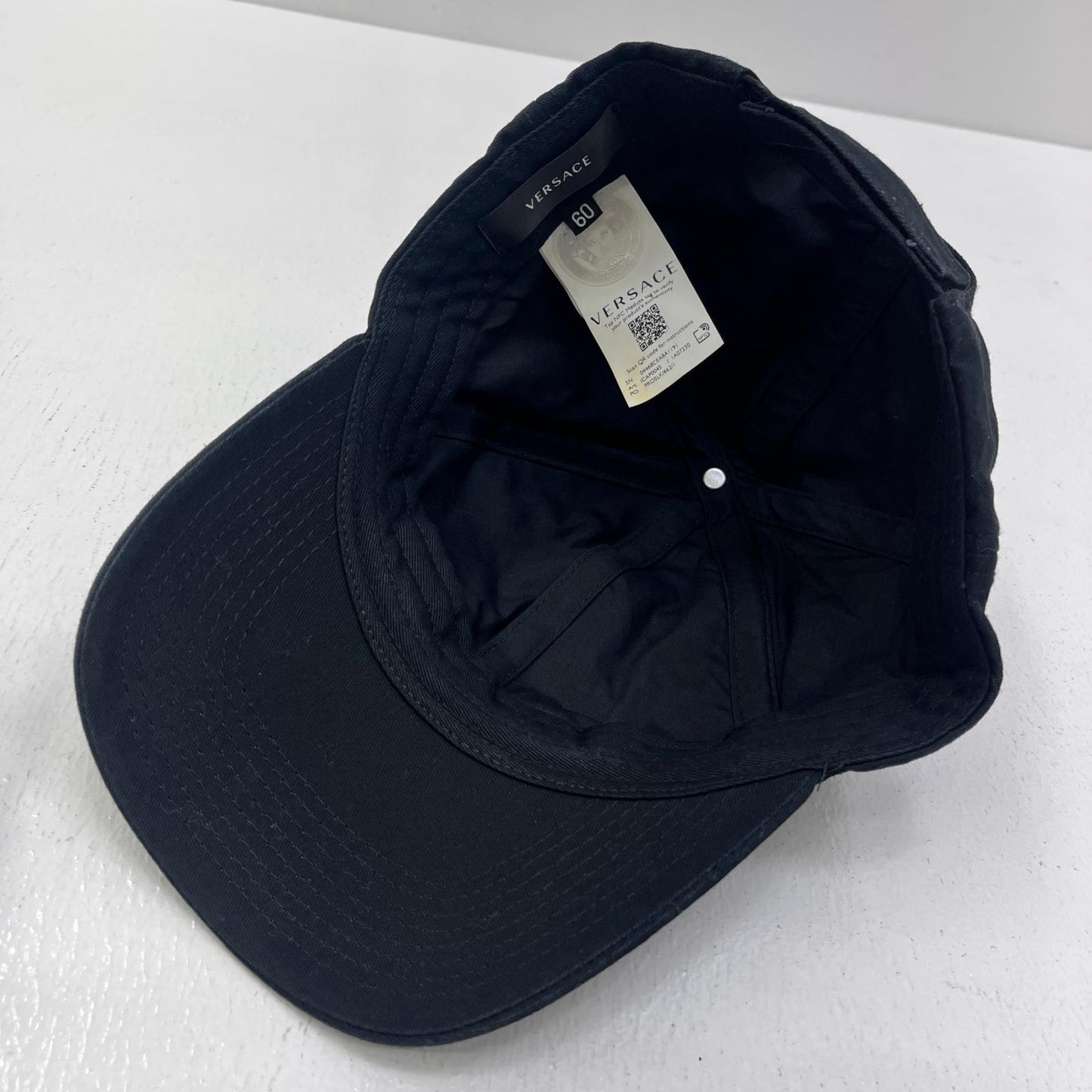 VERSACE | ヴェルサーチ キャップ ブラック【加古川店】