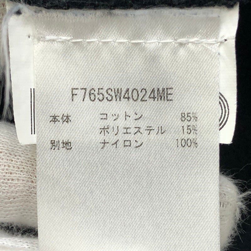 KENZO | ケンゾー ハーフジップ パーカー F765SW4024ME ブラック【加古川店】