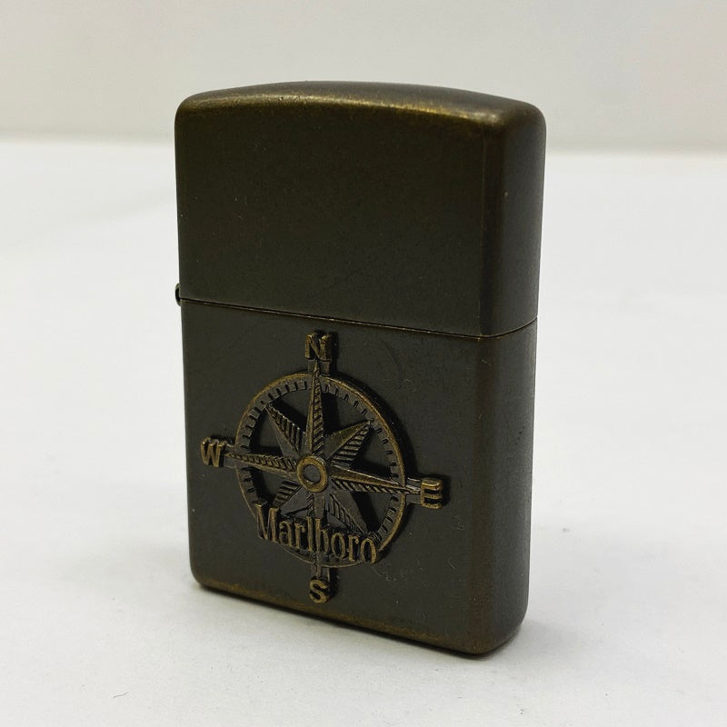 ZIPPO | ジッポ Marlboro ADVENTURE TEAM コンパス ライター ゴールド【加古川店】