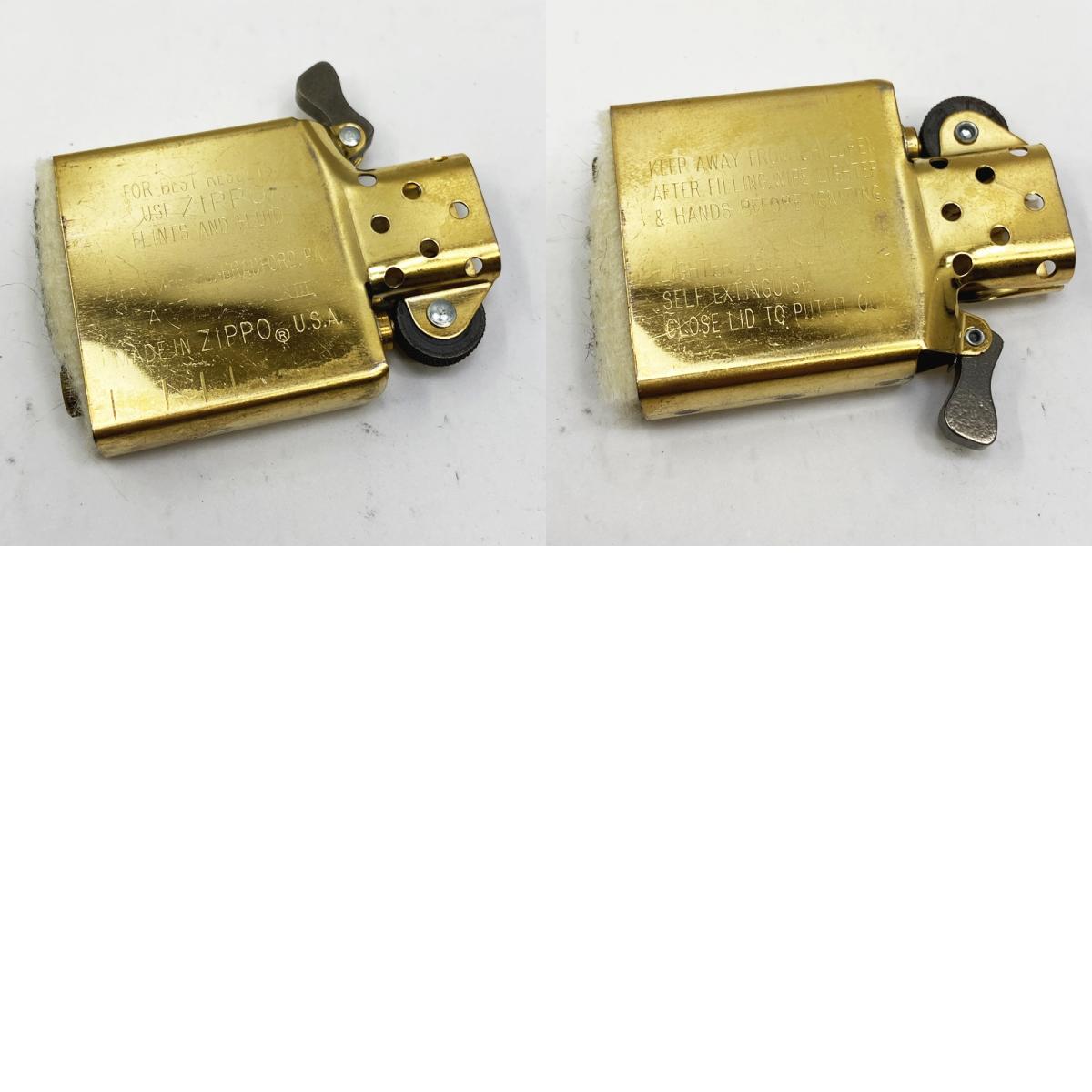 ZIPPO | ジッポ Marlboro ADVENTURE TEAM コンパス ライター ゴールド【加古川店】