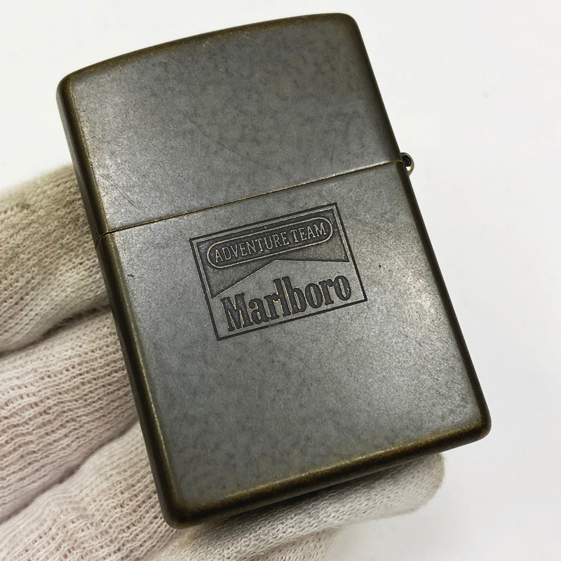 ZIPPO | ジッポ Marlboro ADVENTURE TEAM コンパス ライター ゴールド【加古川店】
