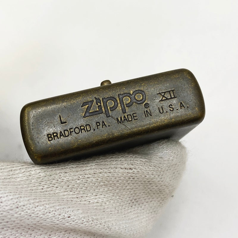 ZIPPO | ジッポ Marlboro ADVENTURE TEAM コンパス ライター ゴールド【加古川店】