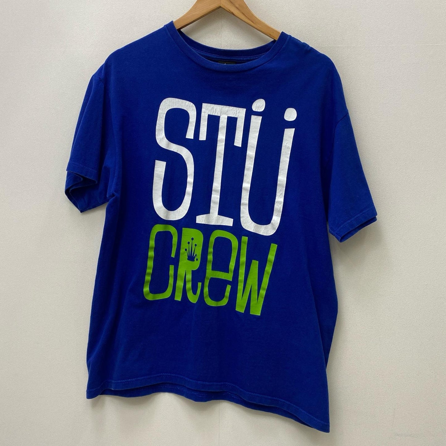 STUSSY | ステューシー ビッグロゴ 半袖Ｔシャツ ブルー サイズ：M【加古川店】