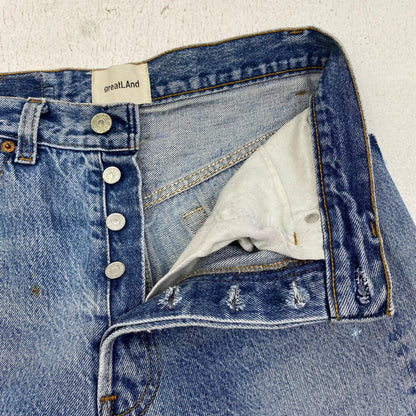 Grungeman Denim デニムパンツ インディゴ【加古川店】