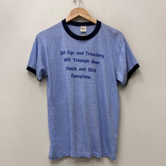 VINTAGE衣料 | ヴィンテージイリョウ 80S STEDMANボディ 半袖Ｔシャツ ブルー サイズ：M【加古川店】