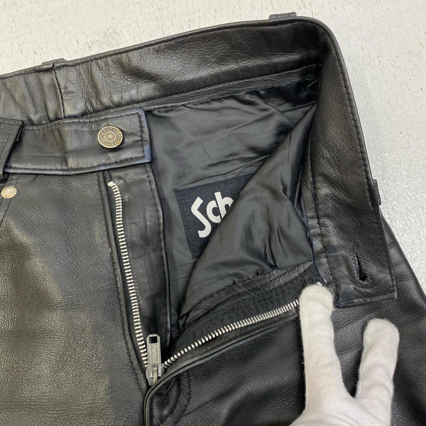 schott | ショット パンツ 600 ブラック【加古川店】