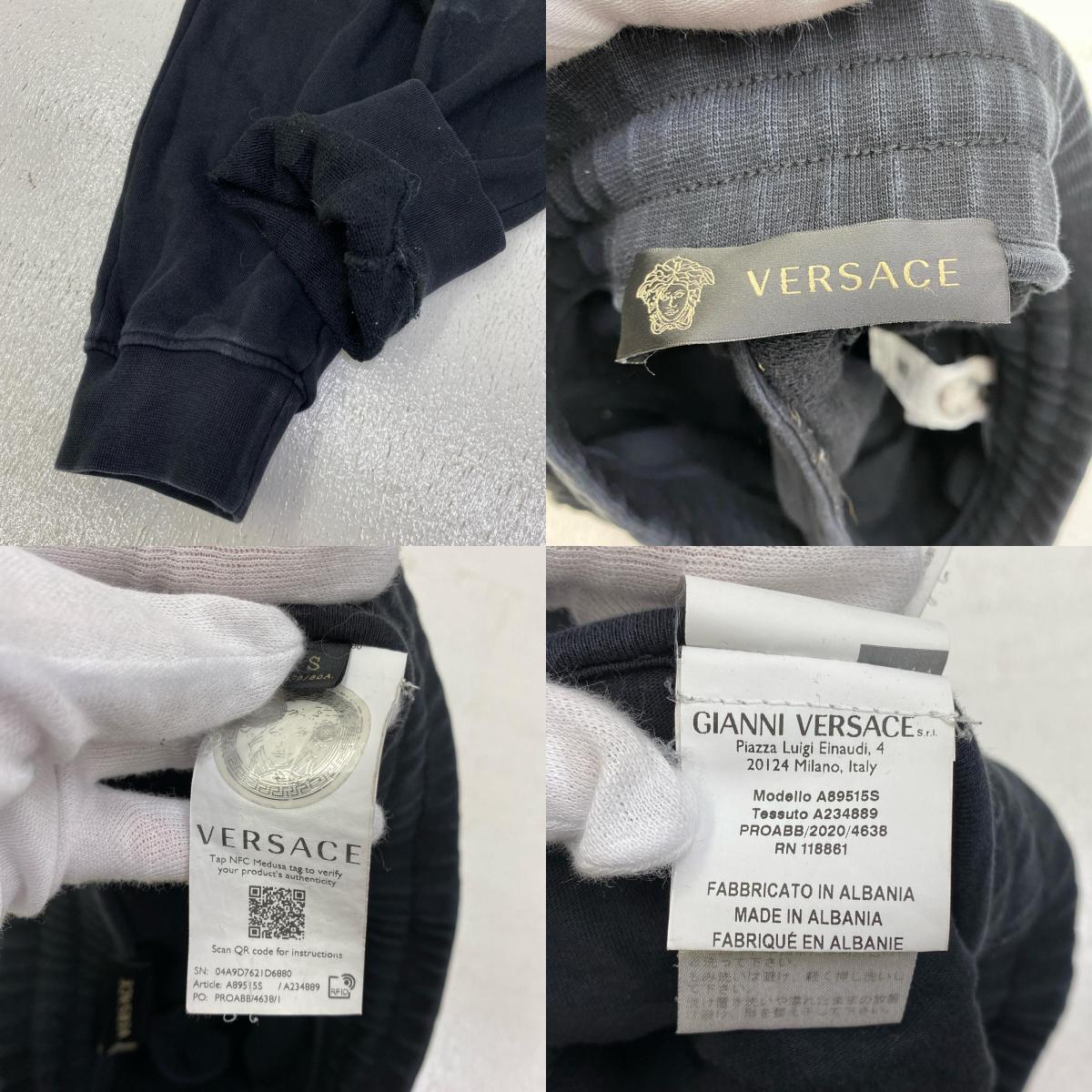 VERSACE | ヴェルサーチ パンツ A89515S A234889 ブラック サイズ：S【加古川店】