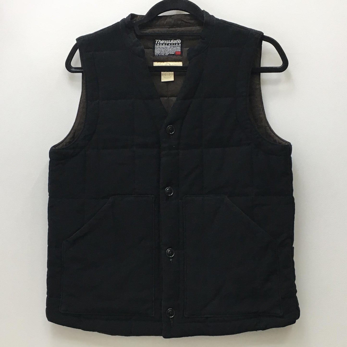 blurhms | ブラームス 中綿ベスト BHS-C14-121 ブラック【加古川店】