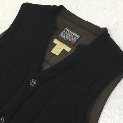 blurhms | ブラームス 中綿ベスト BHS-C14-121 ブラック【加古川店】