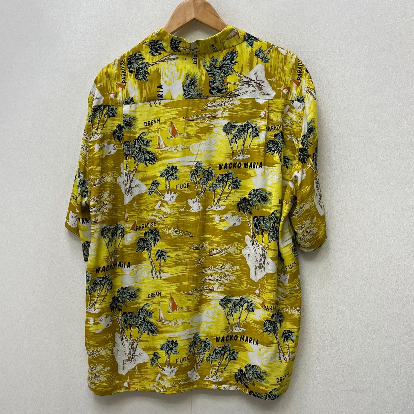 WACKOMARIA | ワコマリア Hawaiian Shirt その他トップス 24MND-WM001 イエロー サイズ：L【加古川店】