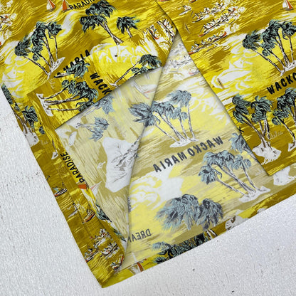 WACKOMARIA | ワコマリア Hawaiian Shirt その他トップス 24MND-WM001 イエロー サイズ：L【加古川店】