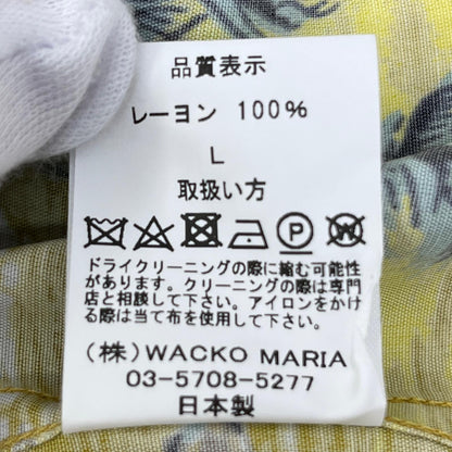 WACKOMARIA | ワコマリア Hawaiian Shirt その他トップス 24MND-WM001 イエロー サイズ：L【加古川店】