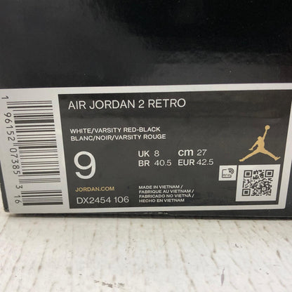 NIKE | ナイキ Air Jordan 2 OG スニーカー DX2454-106 エアジョーダン ホワイト 27cm【加古川店】