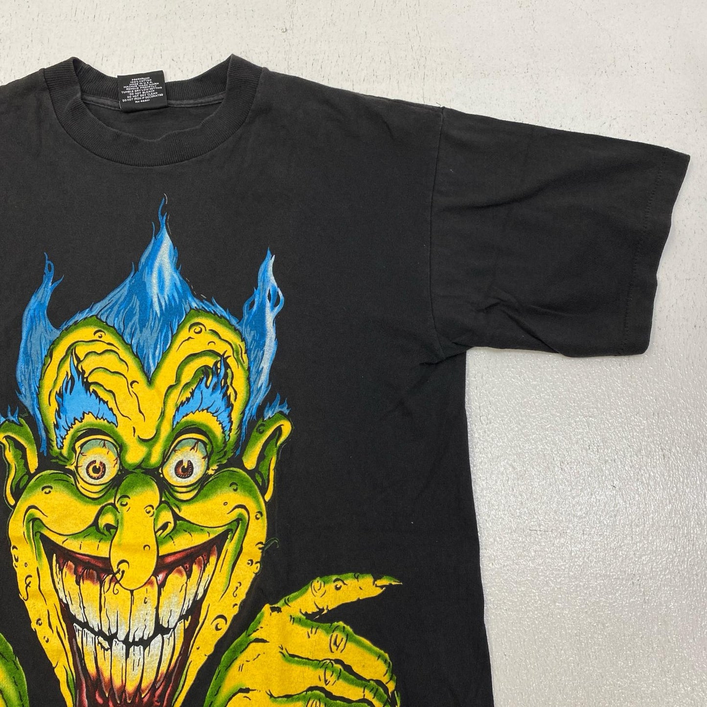 Signal Artwear Evil Joker Black 半袖Ｔシャツ ブラック サイズ：M【イオン広店】