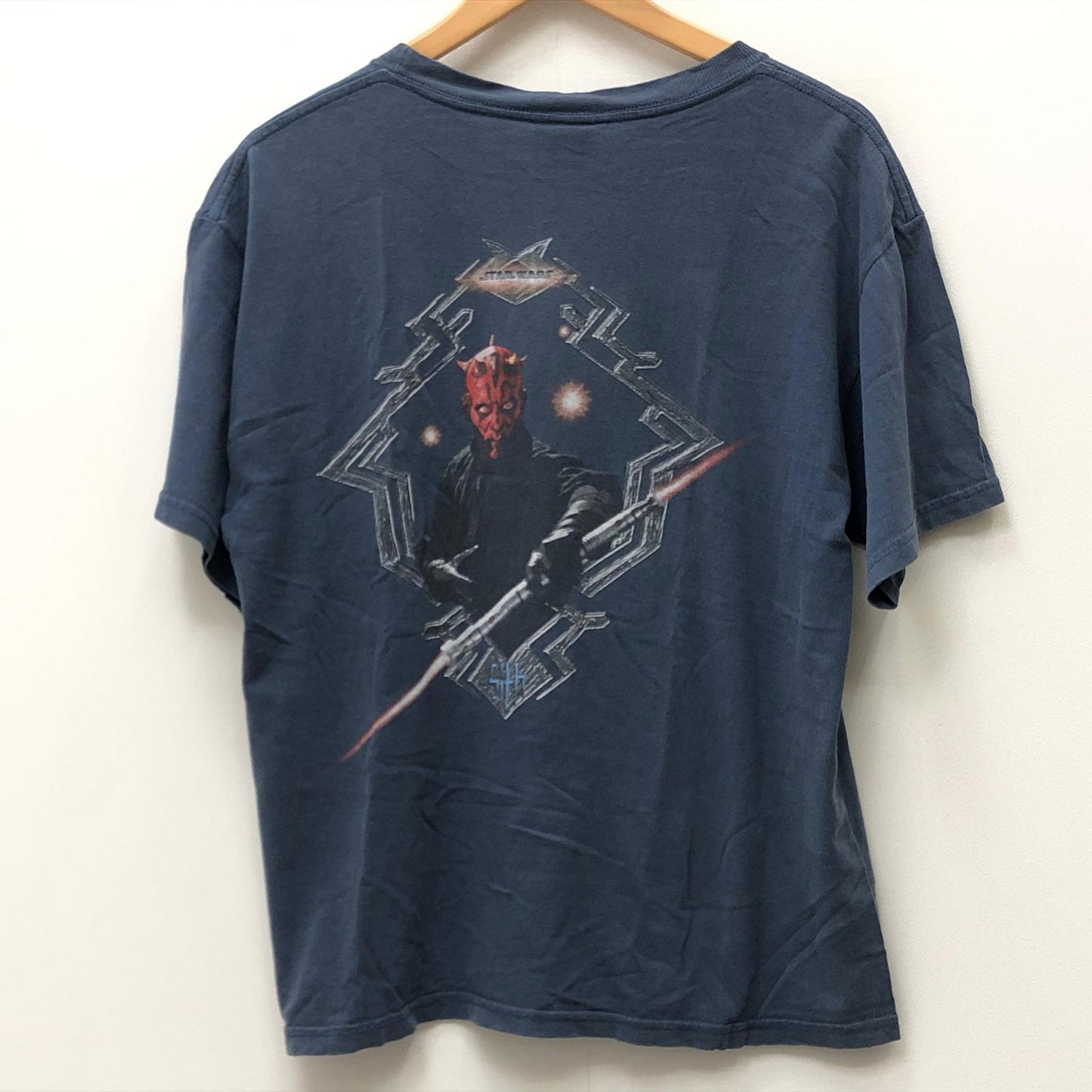 STAR WARS:SITH:Darth Maul 半袖Ｔシャツ ネイビー【加古川店】
