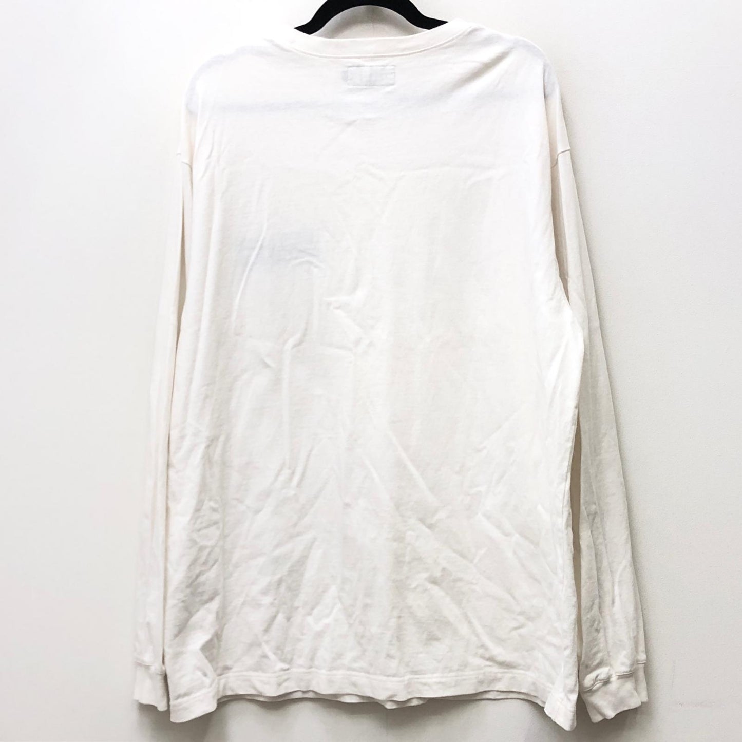 BUDSPOOL | バッズプール 舐達麻 刺繍ロゴ 長袖Ｔシャツ ホワイト サイズ：XXL【加古川店】