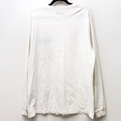 BUDSPOOL | バッズプール 舐達麻 刺繍ロゴ 長袖Ｔシャツ ホワイト サイズ：XXL【加古川店】