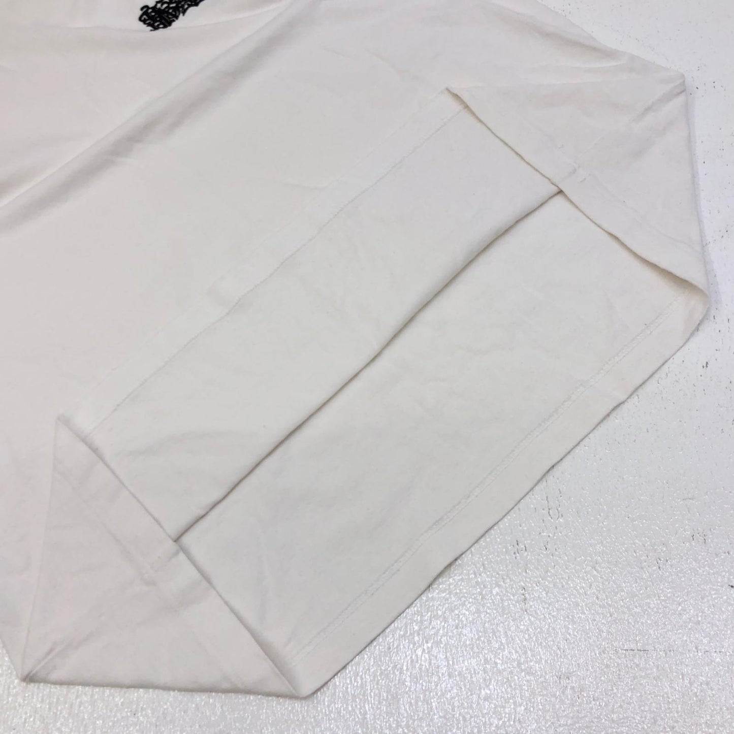 BUDSPOOL | バッズプール 舐達麻 刺繍ロゴ 長袖Ｔシャツ ホワイト サイズ：XXL【加古川店】