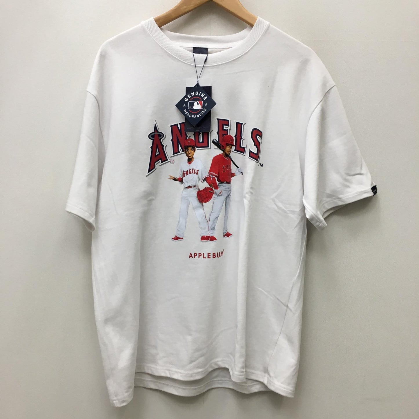 APPLE BUM | アップルバム LA ANGELS BOY TEE 半袖Ｔシャツ ホワイト サイズ：XL【加古川店】