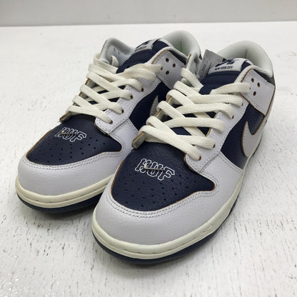 NIKE | ナイキ HUF × Nike SB Dunk Low スニーカー fd8775-100 ホワイト 25cm【加古川店】
