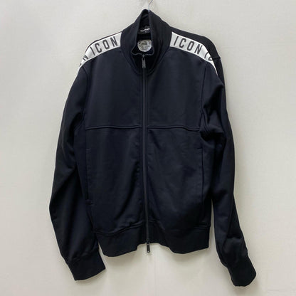 DSQUARED2 | ディースクエアード ICON REGULAR FIT ZIP UP TT ジャージ S79HG0013 S25497 ブラック サイズ：S【加古川店】