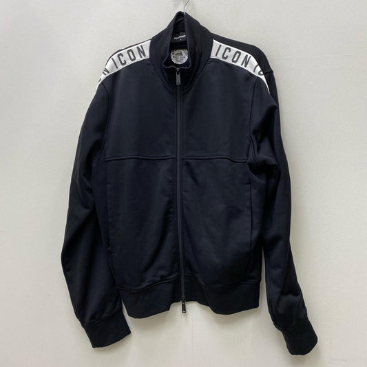 DSQUARED2 | ディースクエアード ICON REGULAR FIT ZIP UP TT ジャージ S79HG0013 S25497 ブラック サイズ：S【加古川店】