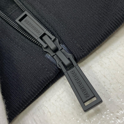 DSQUARED2 | ディースクエアード ICON REGULAR FIT ZIP UP TT ジャージ S79HG0013 S25497 ブラック サイズ：S【加古川店】