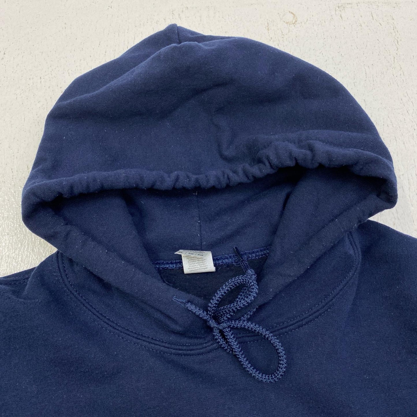 ?logo hoodie パーカー ネイビー サイズ：XL【加古川店】