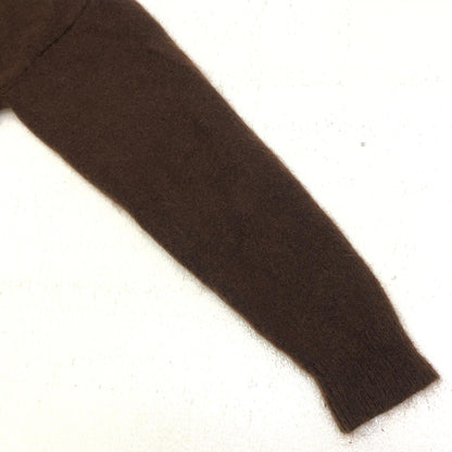 sage NATION:MOHAIR LONG SLEEVE KNIT ニット S024 ブラウン サイズ：L【加古川店】