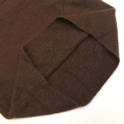 sage NATION:MOHAIR LONG SLEEVE KNIT ニット S024 ブラウン サイズ：L【加古川店】