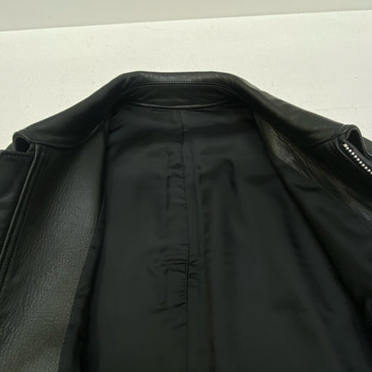 WACKOMARIA | ワコマリア STEER HIDE SINGLE RIDERS レザー ブラック サイズ：S【加古川店】