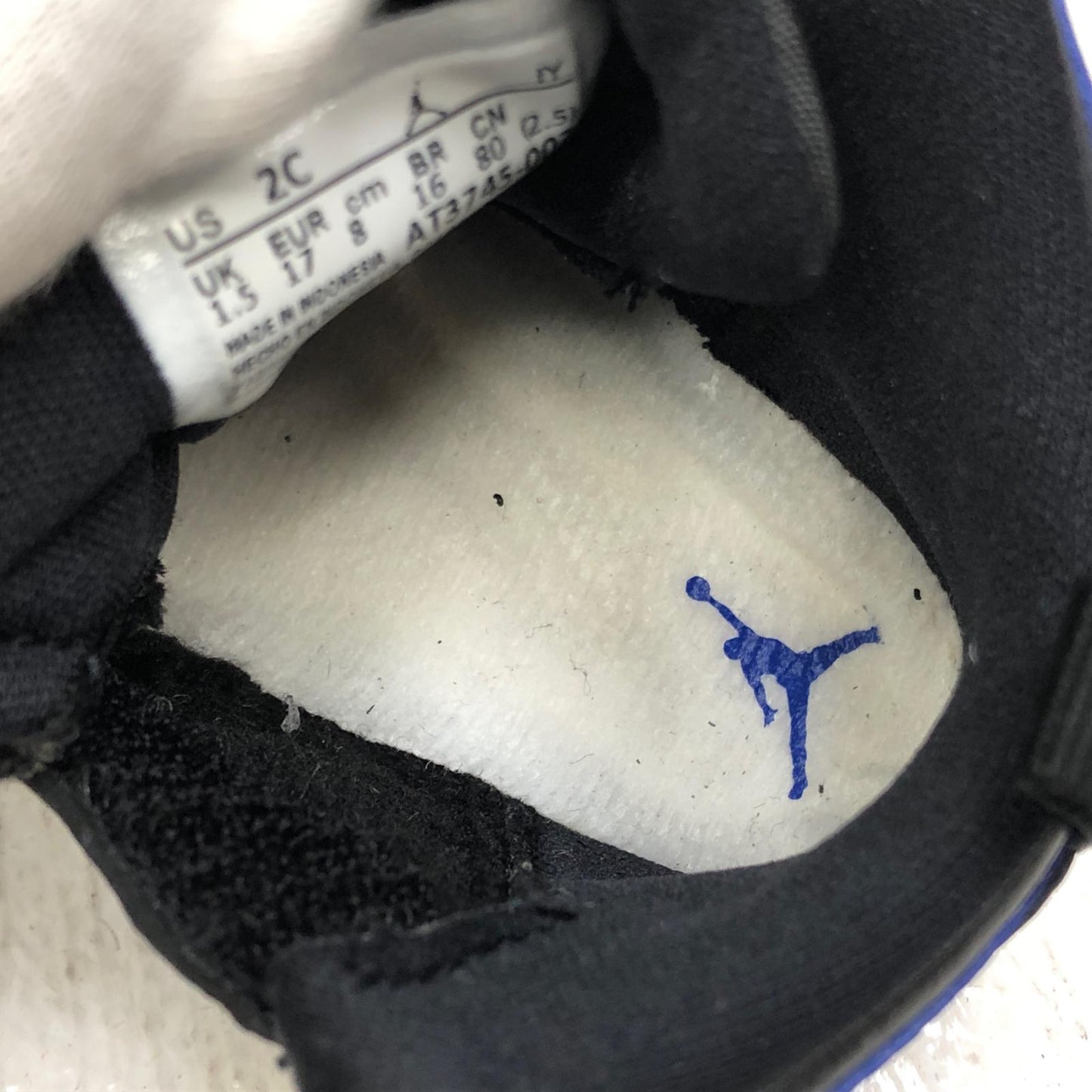 NIKE | ナイキ TD Air Jordan 1 Mid Crib Bootie スニーカー AT3745-007 ブルー【加古川店】