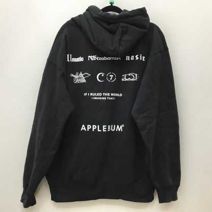 APPLE BUM | アップルバム Nas Sweat Parka パーカー ブラック サイズ：XL【加古川店】