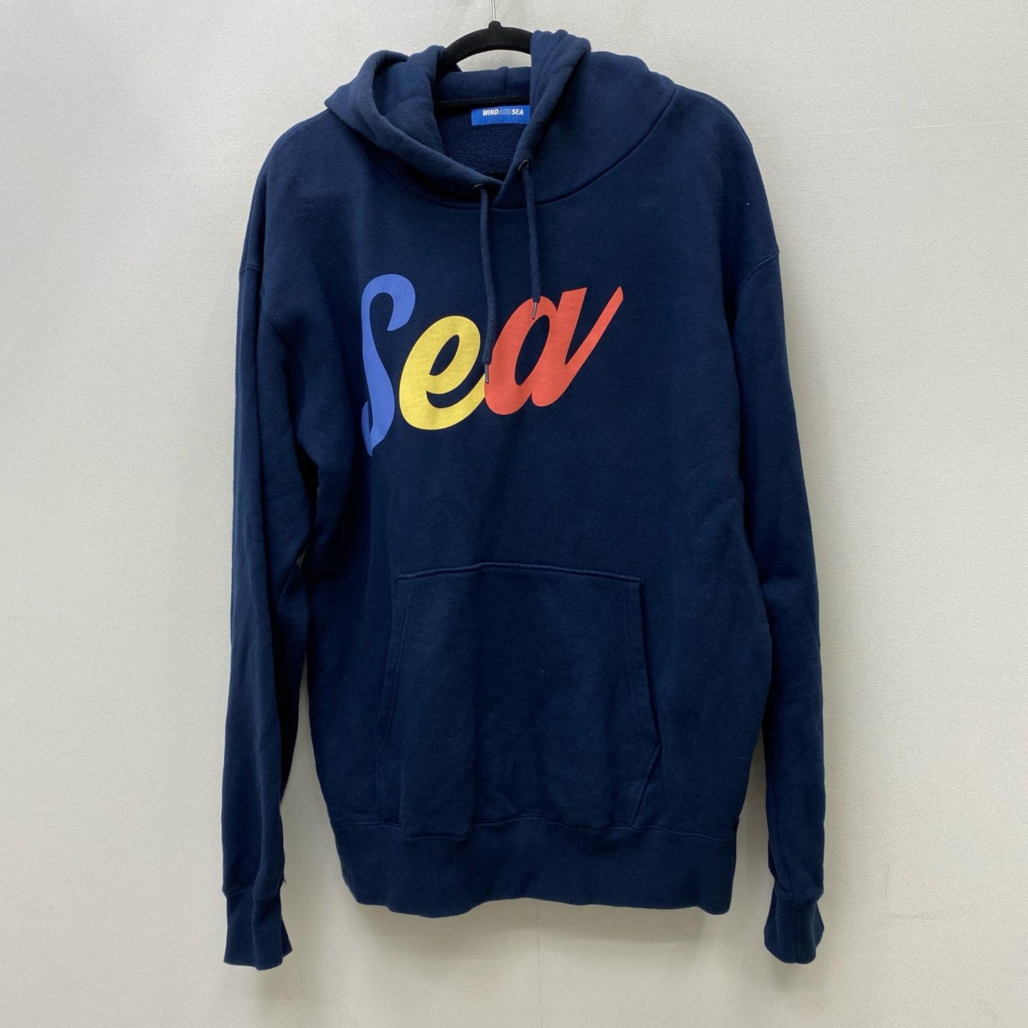 WIND AND SEA | ウィンダンシーウインダンシー sail-SEA-boat HOODIE パーカー WDS-CS-234 ネイビー サイズ：L【加古川店】