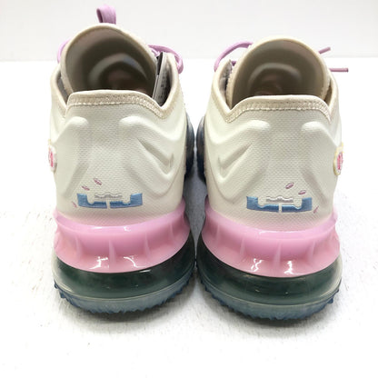 NIKE | ナイキ atmos × Nike LeBron 18 Low スニーカー CV7562-101 ピンク 26.5cm【加古川店】