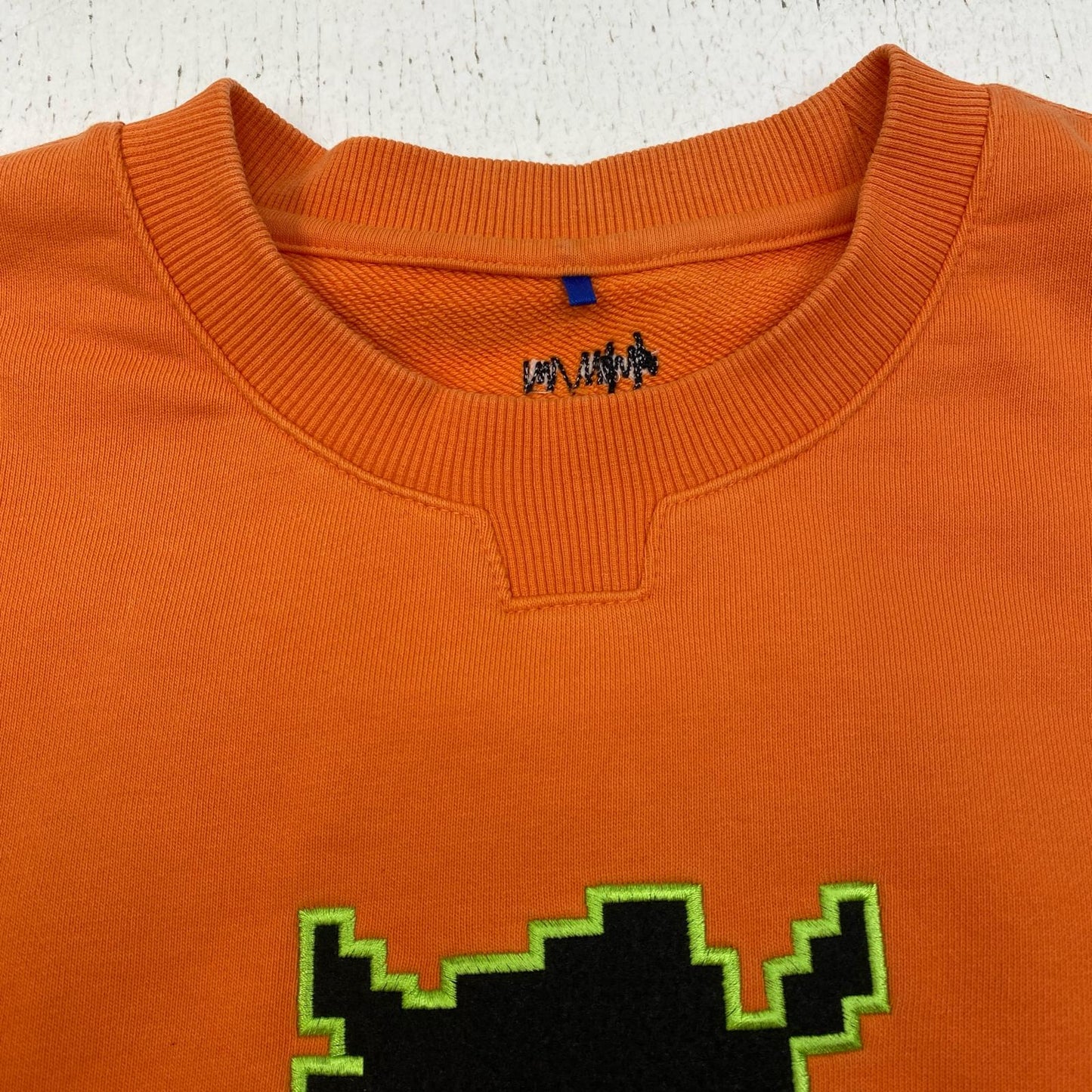 ADERERROR | アーダーエラー CREW NECK InVADER SWEAT スウェット 20ASSTO28OR1 オレンジ【加古川店】