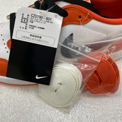 NIKE | ナイキ Air Jordan 1 Low OG スニーカー cz0790-801 オレンジ 27.5cm【加古川店】