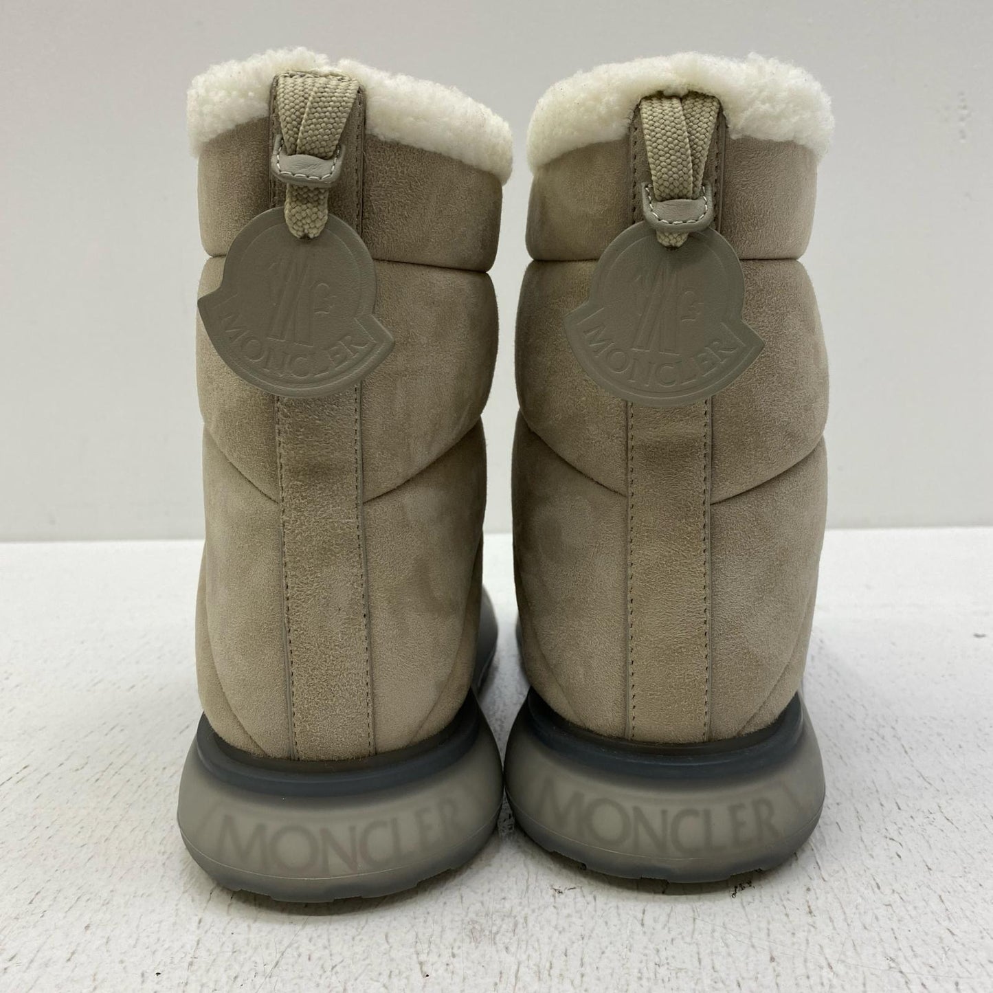 MONCLER | モンクレール hermosa snow boots ブーツ ベージュ 25cm【加古川店】