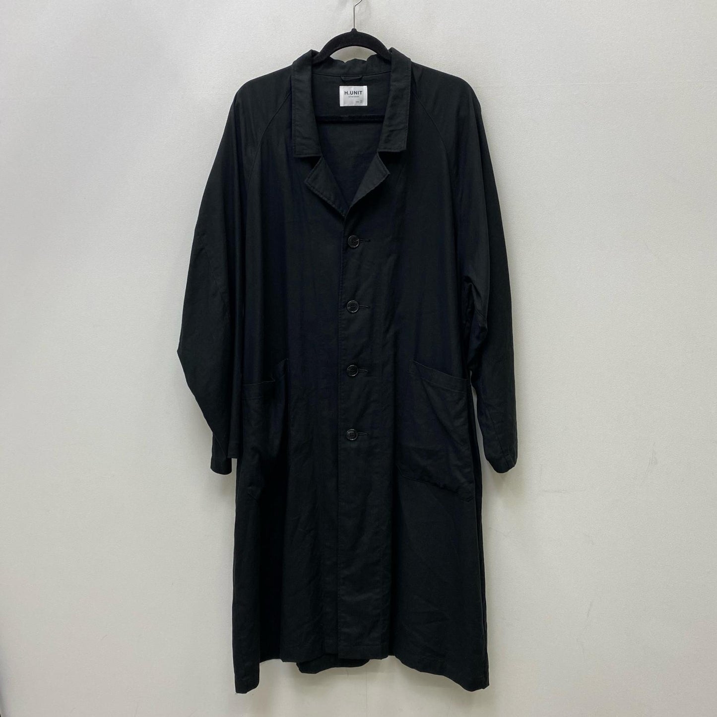 H.UNIT | エイチユニット LONG COAT その他アウター ブラック サイズ：2【加古川店】